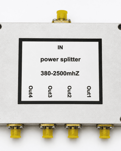 4-Way RF Power Splitter (380 MHz – 2500 MHz)